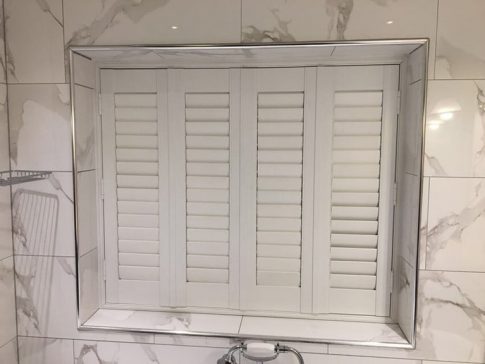Bathroom Shutters by Urban DIY London