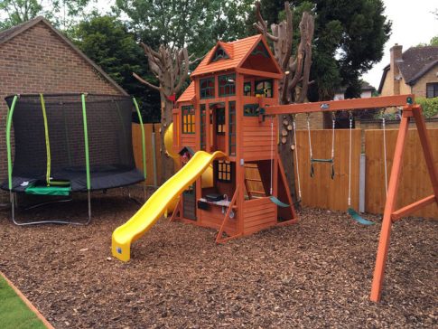 Flat Pack Garden Playground by Urban DIY London