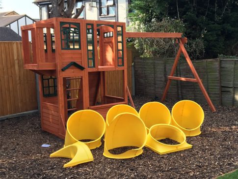 Flat Pack Garden Playground by Urban DIY London