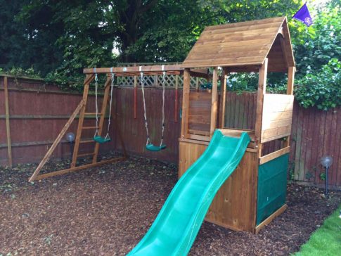 Flat Pack Garden Playground by Urban DIY London