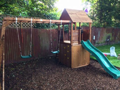 Flat Pack Garden Playground by Urban DIY London