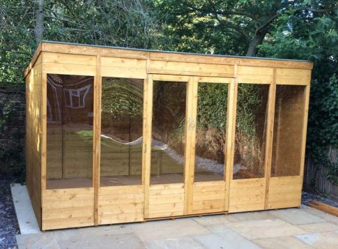 Flat Pack Garden Shed by Urban DIY London