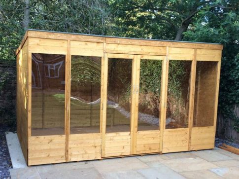 Flat Pack Garden Shed by Urban DIY London