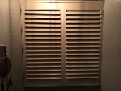 Living Room Shutters by Urban DIY London